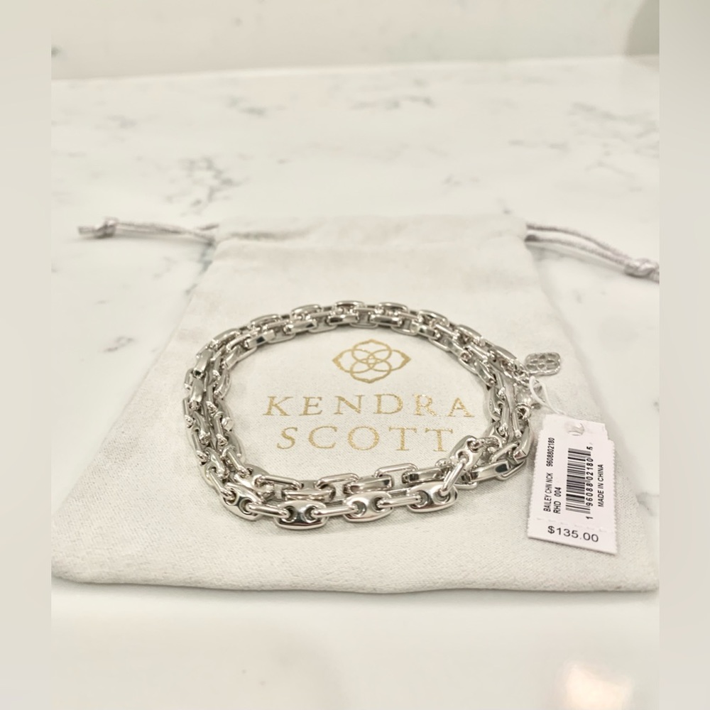 Kendra Scott Bailey Chain Necklace - Picture 8 of 10